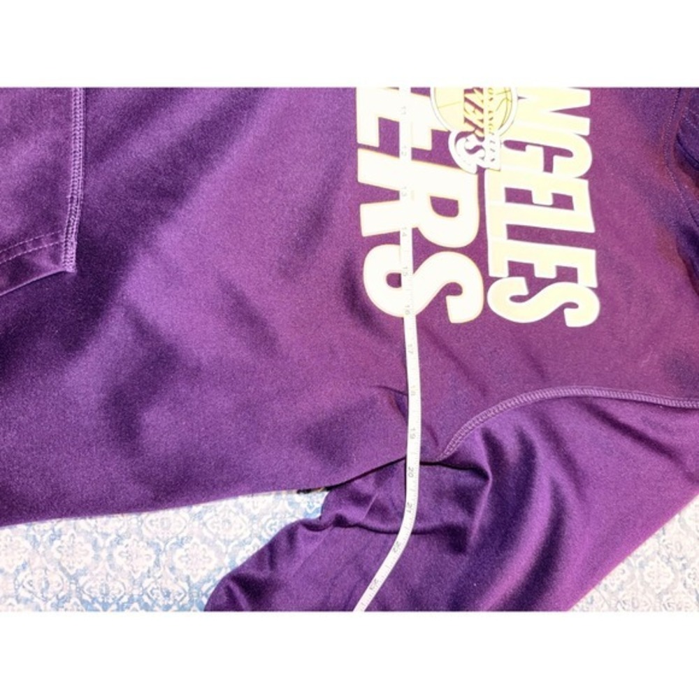 Los Angeles Lakers Purple Hoodie Sweatshirt Men's M or L? Basketball Fan Gear‎ - Picture 3 of 7